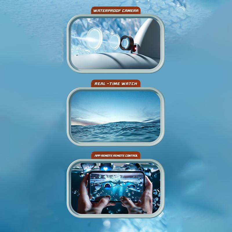 2.4G Remote Control Shark Toy With 4K Hd Camera Smart Rc Shark Whale Spray Water Toy Remote Controlled Boat Ship Submarine Robot