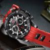 Fashion Men Watch Vintage Quartz Movement Wristwatch Waterproof Round Dial Watch