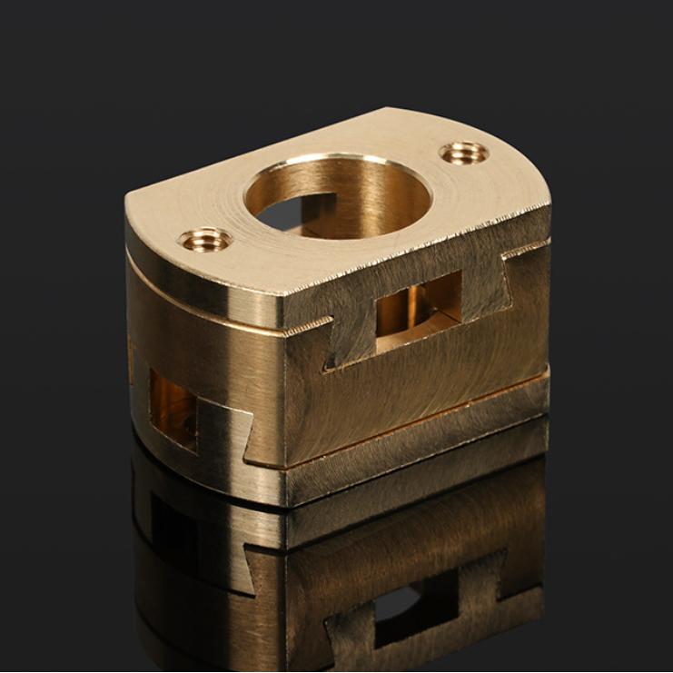 Oldham Coupling Ender 3 V2 Cr10 Cr10S Pro T8 Screw Coupler Z-Axis 8Mm Brass Lead Screw  Bed For 3D Printer Parts