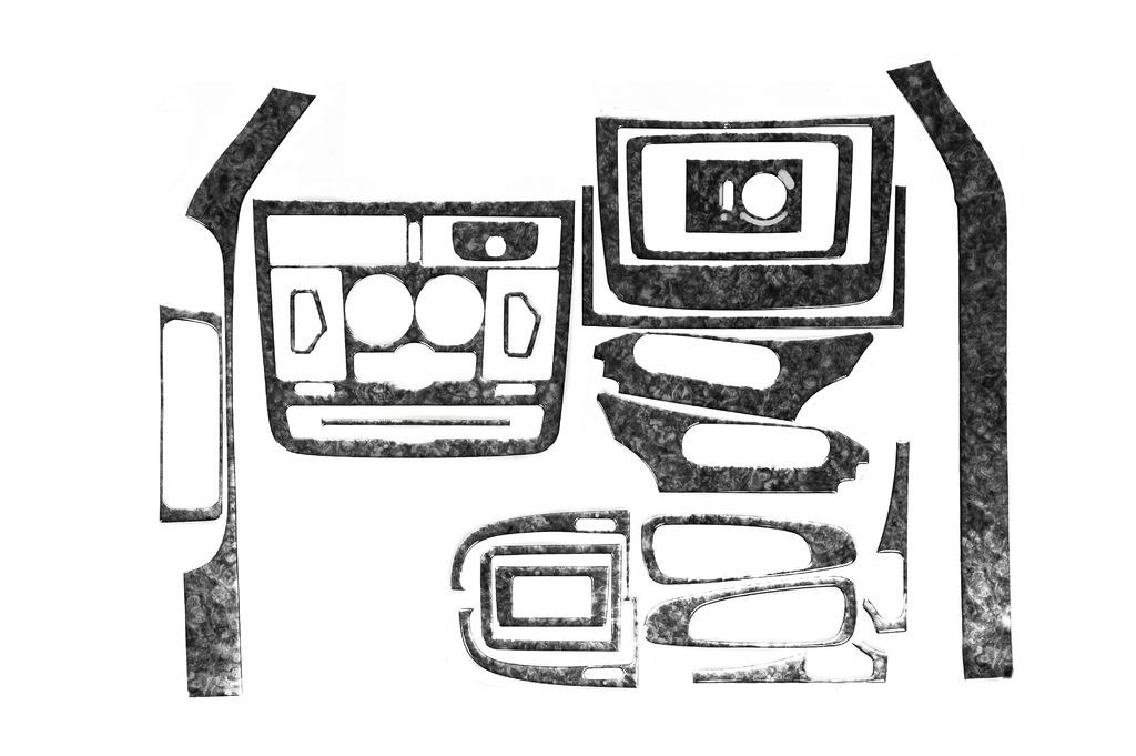 

Накладки на панель Meric (передняя часть) 2006-2015, Карбон для Mercedes Viano