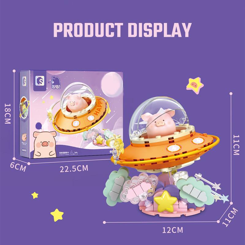 

Non-Toxic Sembo Creative Vehicle Assemblage Building Blocks Moc Train Ship Models Car Construction Sets For Kids Children Toys Holiday Gifts no box