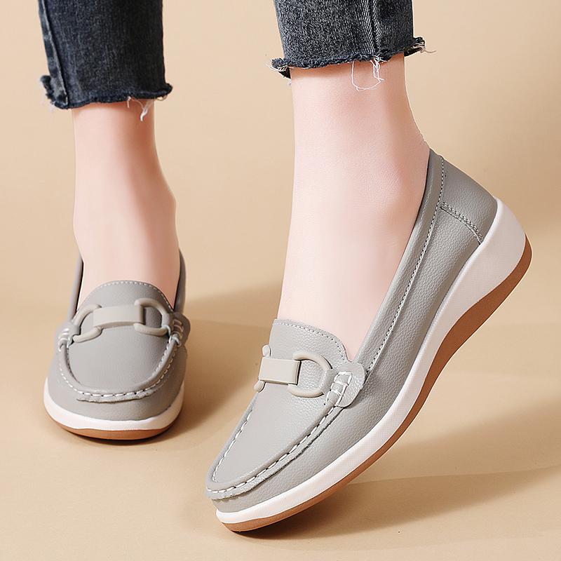 

Women s Loafers Driving Moccasins Casual Slip on Plus Size Minimalist Maternity Business Office Shoes EU: 35 чёрный