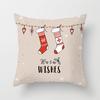 New Christmas Pillowcase Home Sofa Holiday Gift Decoration Pillow Cushion Cover