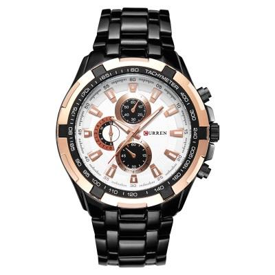 Top Luxury Fashion CURREN 8023 Brand Men's Watch Quartz Stainless Steel Band Clock Classic Business Wristwatch for Men Relojes