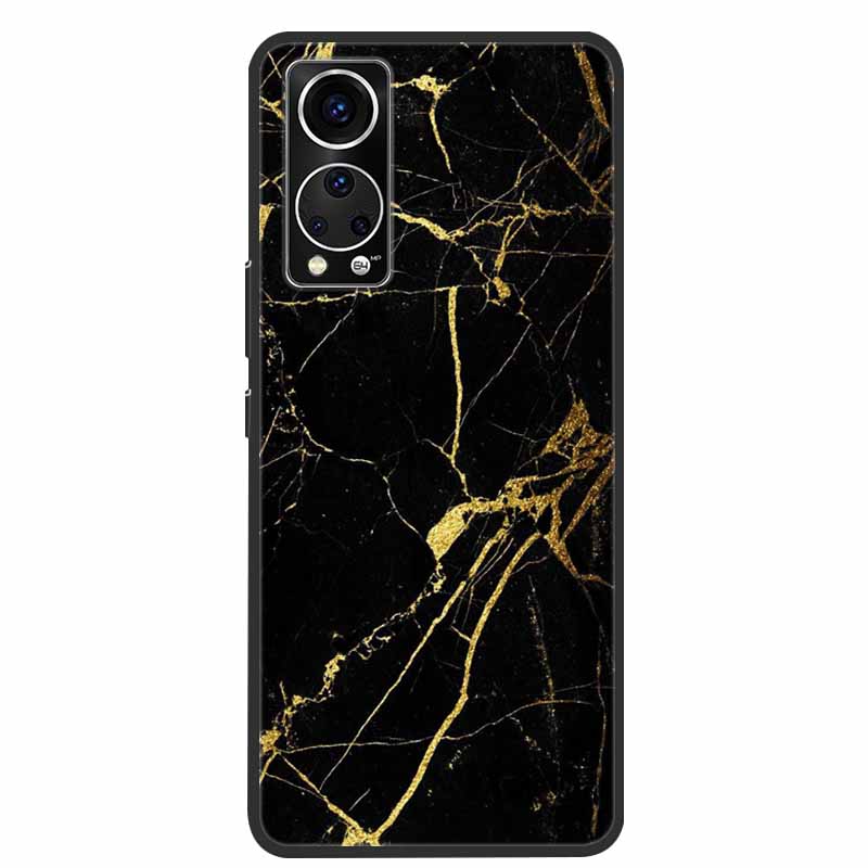 For ZTE Axon 30 5G Case Luxury Silicone TPU Soft Back Cover Phone Case For ZTE Axon 30 5G Coque Fashion A2322 Shockproof Funda