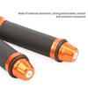 1 Pair Motorcycle Grips Hand Rubber Anti-Slip Cycling Scooter Handlebar Grips Modified 22-24Mm Universal Rubber Handle Bar Grips