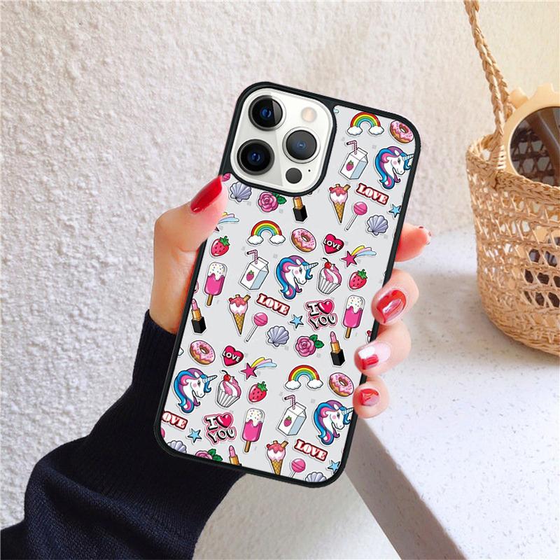 Chocolate Cakes Eclairs Sweet Phone Case for iPhone 17 Air 16 PRO MAX 15 14 PLUS 12 11 13 Back Cover Fundas Coque