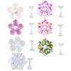 Flower Shape Nail Practice Stand Nail Painting Stand False Nail Holder Magnetic Nail Tips Holder for Salons