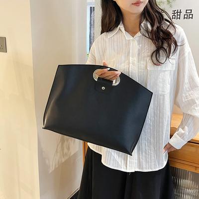 Handbag Briefcase Large Capacity for Work Commuting Hand-held Bag