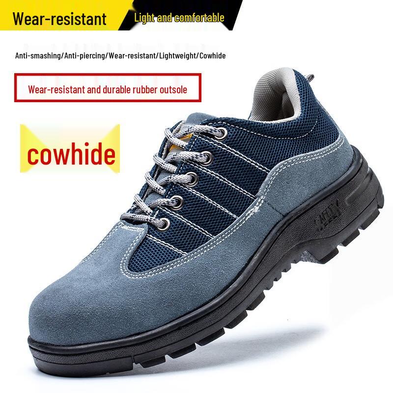 HUIZUMEI Anti-Smash Puncture Resistant Work Boots
