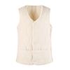 2025 Women's Autumn/Winter Sleeveless Down Vest - Short, Lambswool-Lined, Thickened, Plus Size, Slim Fit