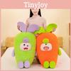 Adorable Monster Carrot Plush Pillow Cute Stuffed Toy Creative Birthday Gift