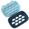 Double Color Double - layer Wall - hanging Asphalt Box without Perforating Stick Bathroom Soap Rack