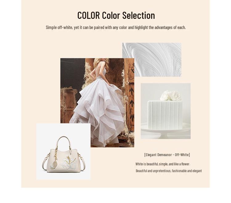 Elegante Dames Crossbody Handtas van Echt Leer 2026 - Perfect Verjaardagscadeau voor Moeders