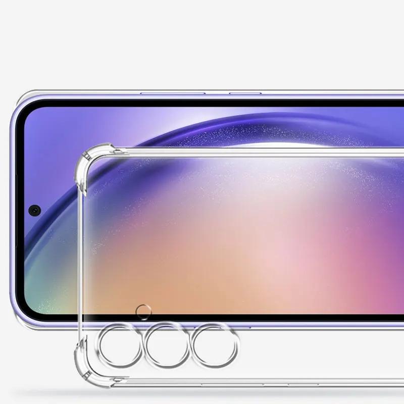 For Samsung Galaxy A82 A72 A52 A42 A32 A22 5G A12 A71 A51 4G A41 A31 A21 A21S A11 M40S Phone Cases Shockproof Clear Case Carcase