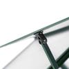 Vidaxl Greenhouse With Base Frame, Green, 334X169X202 Cm, Aluminium