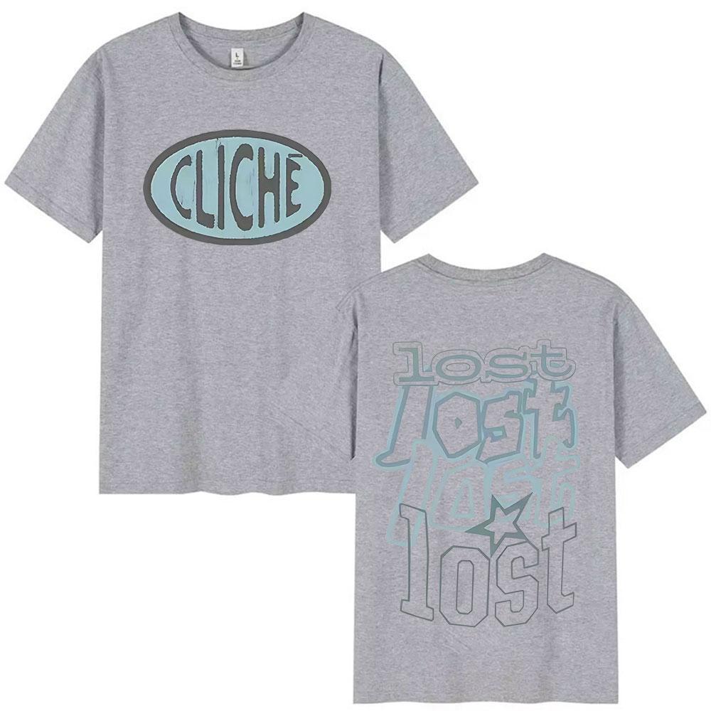 Rapper Mgk Lost Tour 2025 Logo Graphic T Shirt Men's Women Casual High Quality Fashion Vintage Oversized Cotton T-shirt Summer