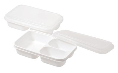 Perlmutt Metall Lunchbox Set für Mahlzeiten, zu Hause zubereitet, Etikett 650ml, 2, Vorbereitung, Japan, DD-6051