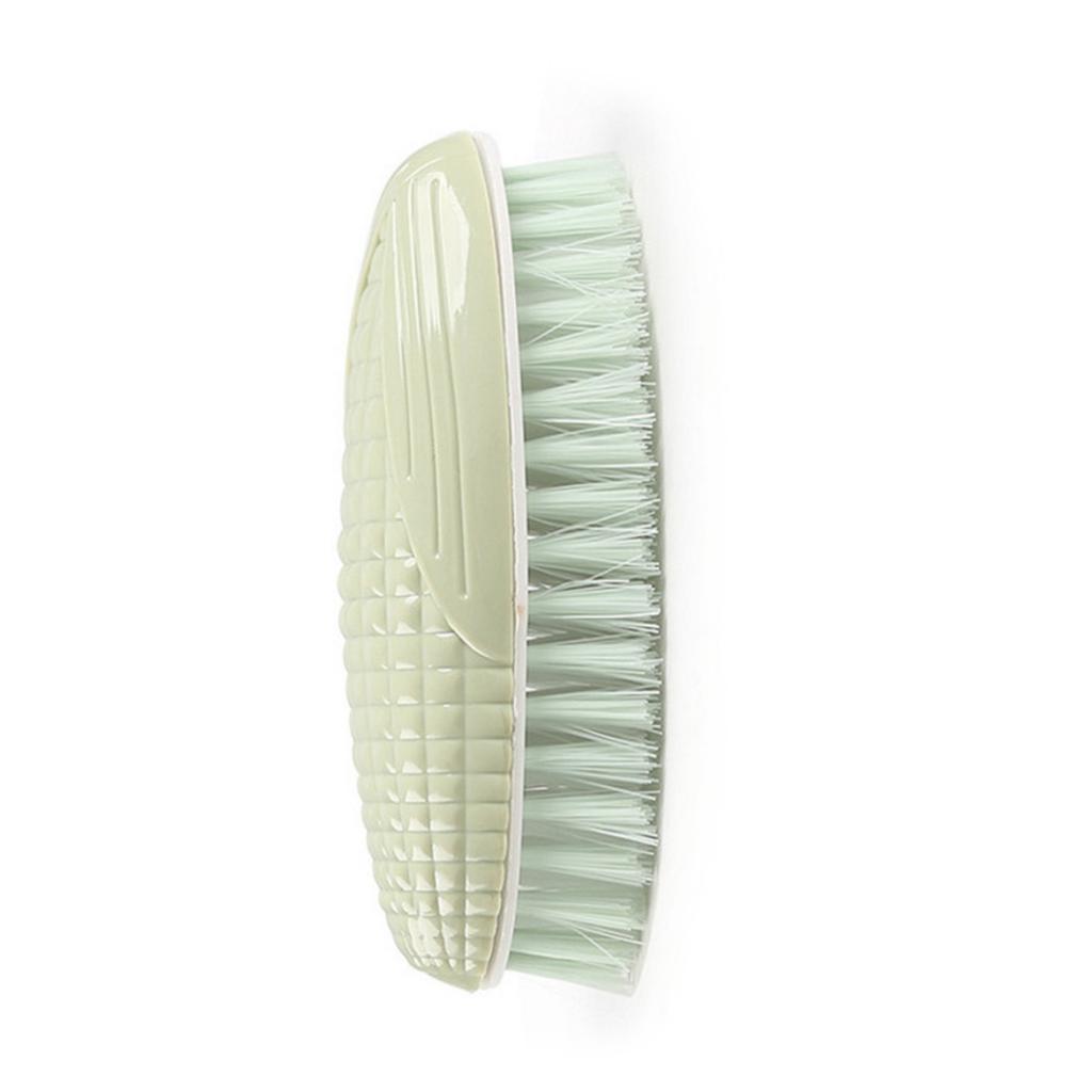 Soft Bristle Clothes Brush Multifunctional Corn Shape Cleaning Brush Household Shoe Washing Brush