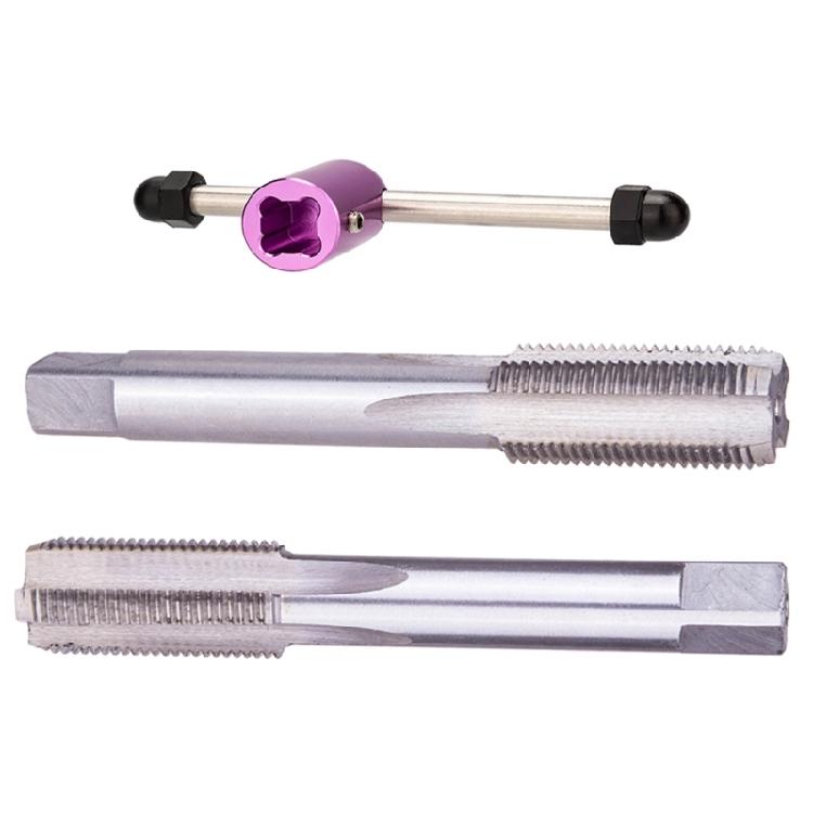

High Speed Steel Left And Right Hand Thread Tap Bicycles Crank Tapping Threading Tool Driver Screw Hole Tool Enduring 1