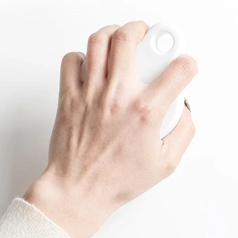 2025 New White Silicone Massage Brush Head Body Shampoo Scalp Massage Brush Comb Hair Washing Comb Shower Bath Brush Hair Head M 9cm