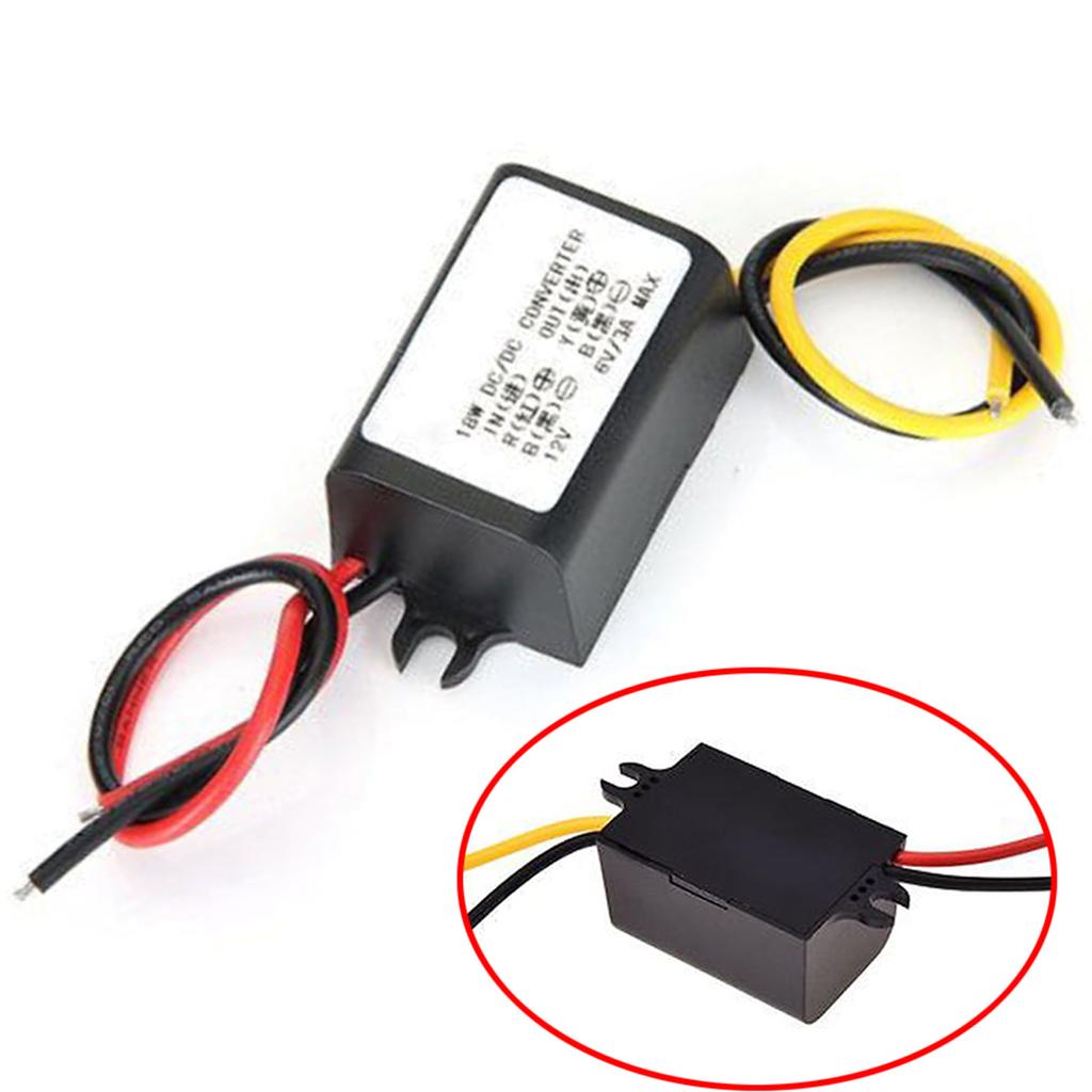 New 12V To 6V DC-DC Buck Converter Step Down Module Power Supply Volt Regulator