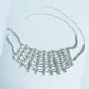 European And American Exaggerated Full Diamond Fringed Neck Chain Super Flash Light Luxury Temperament Dress Accessories Bridal Wedding Dress Evening