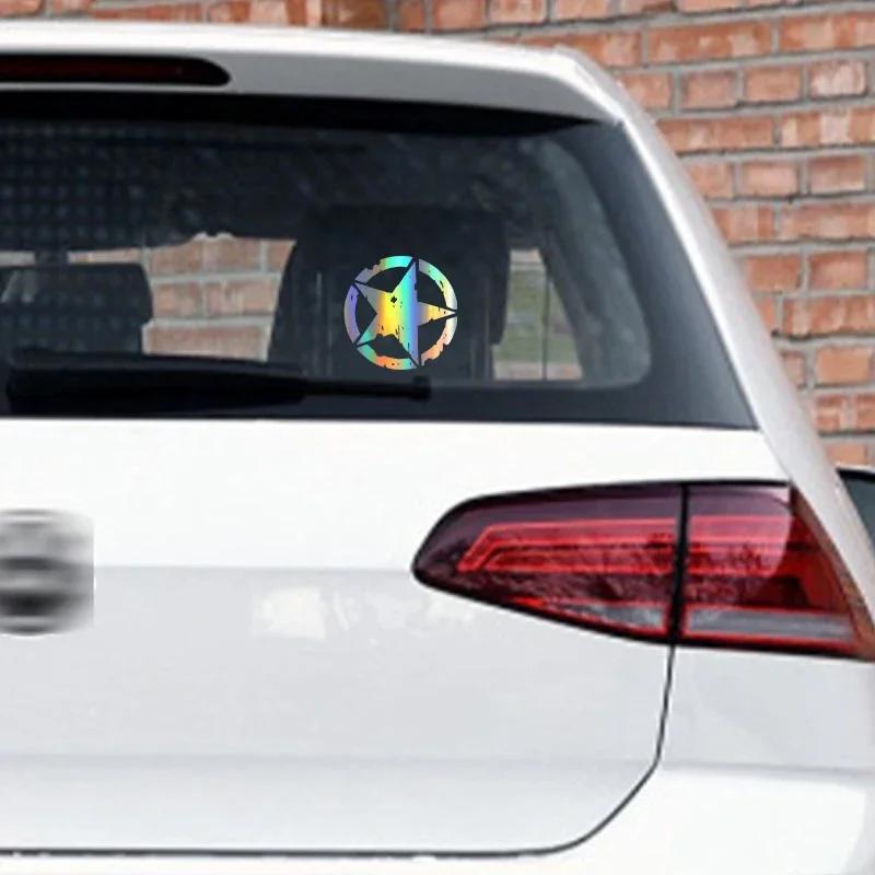 12X12CM Exquisite and Lovely Car Stickers 3 Colors Star Graphic Motorcycle Decals Vinyl Car-Styling