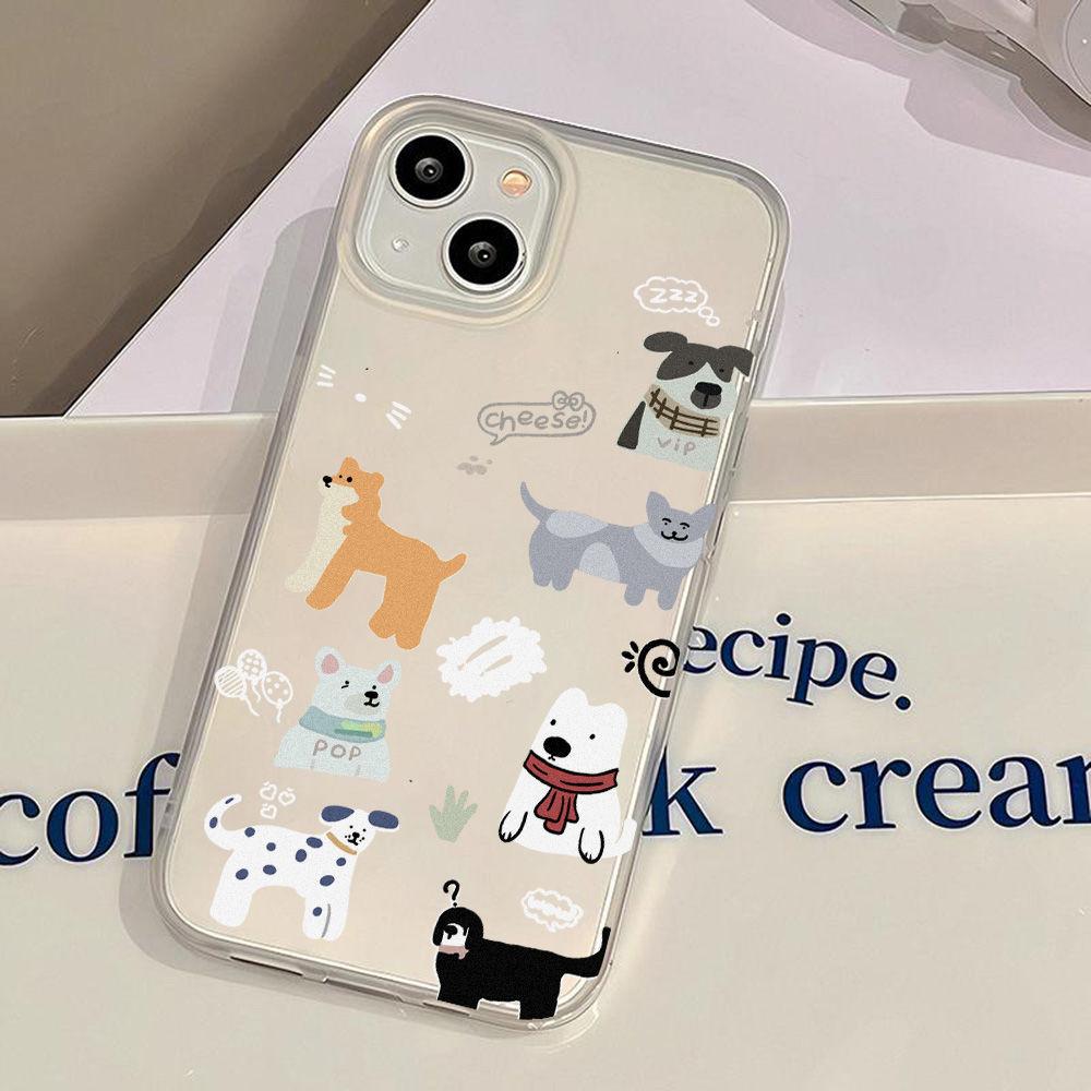 Cute Little Animals Are Suitable for iPhone17promax Apple 17 Matte Mobile Phone Case 16/15 Anti-drop 14 Large Holes