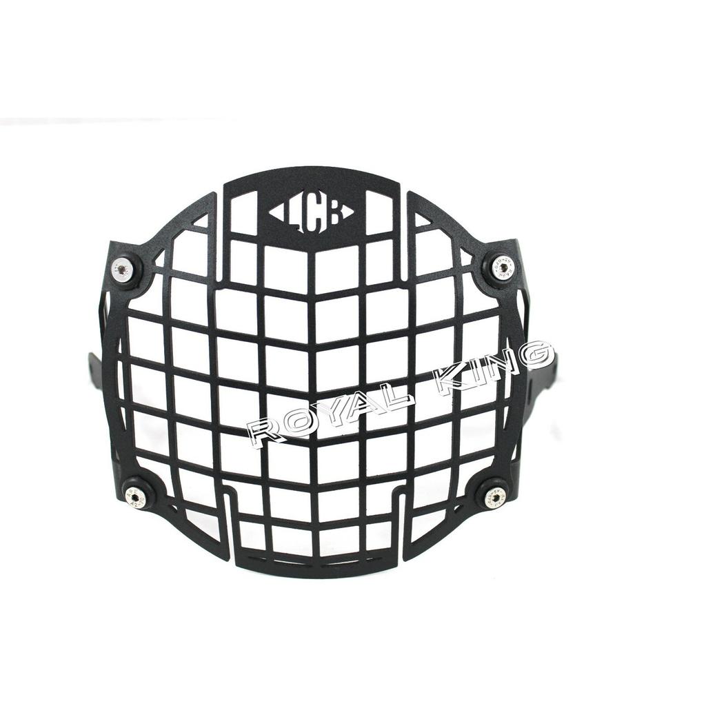 Black "Mig Headlight Grill Set Fit For Royal Enfield Himalayan 411"