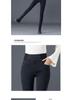 Women's High Waist Slim Fit Pencil Pants - Plus Velvet, Elastic, Large Size, Autumn/Winter.