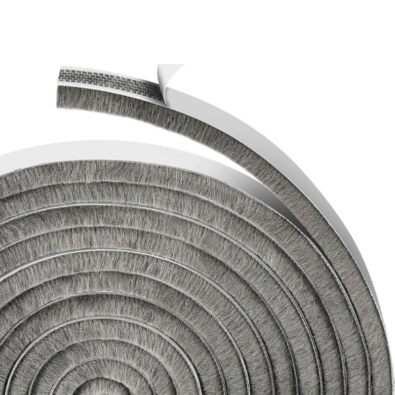 Dust Sealing Strips Adhesive Draft Blocker Weather Stripping Door Seal Strips for Window Door Sealing Stop Draft