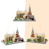 LULUFUN Aachen Cathedral Microblocks Building Castle Toy Block Set World Heritage Model Germany Famous Building Aachener Dom DIY Hobby Model Kids