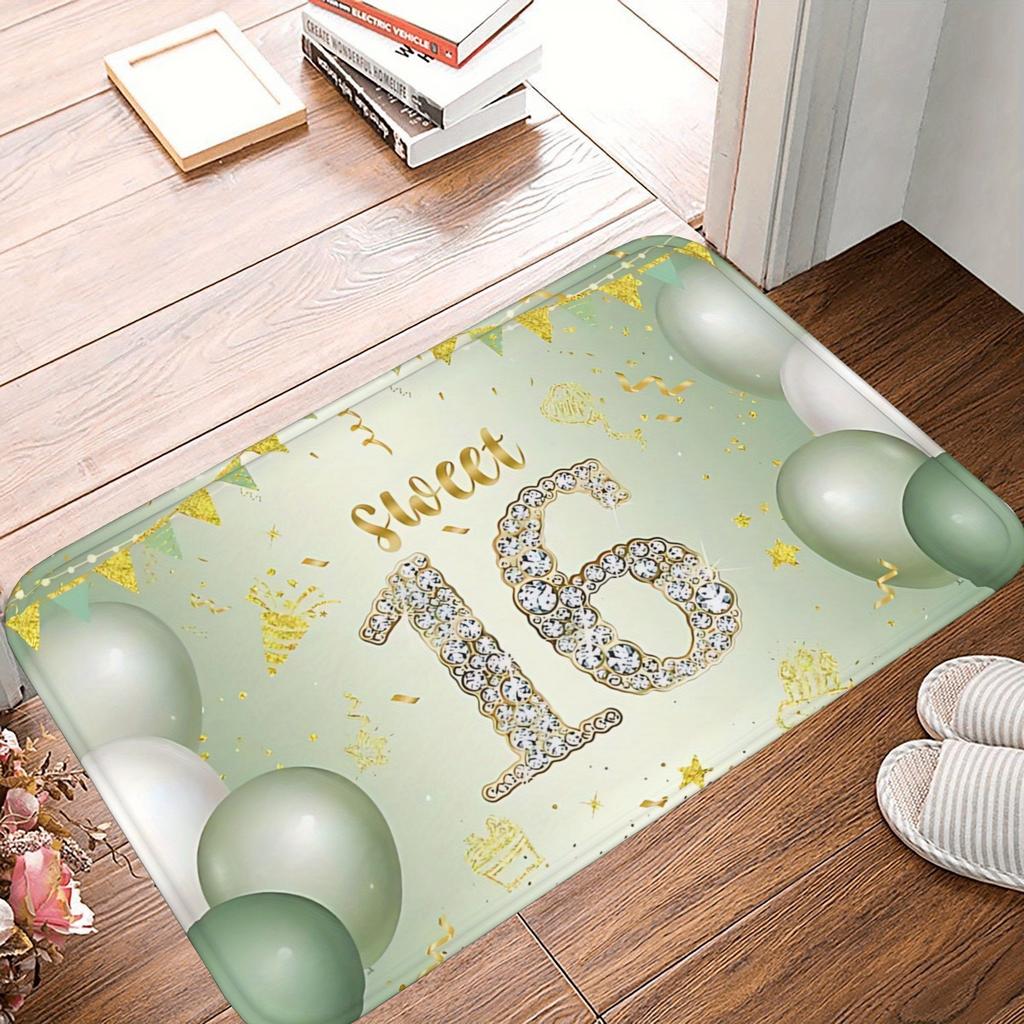 1 ks Kuchyňský koberec Butterfly Bloom Haven Protiskluzová rohožka ke dveřím Pop design Koupelnový kobereček Koberec pro Domov K umyvadlu Prádelna Dekor