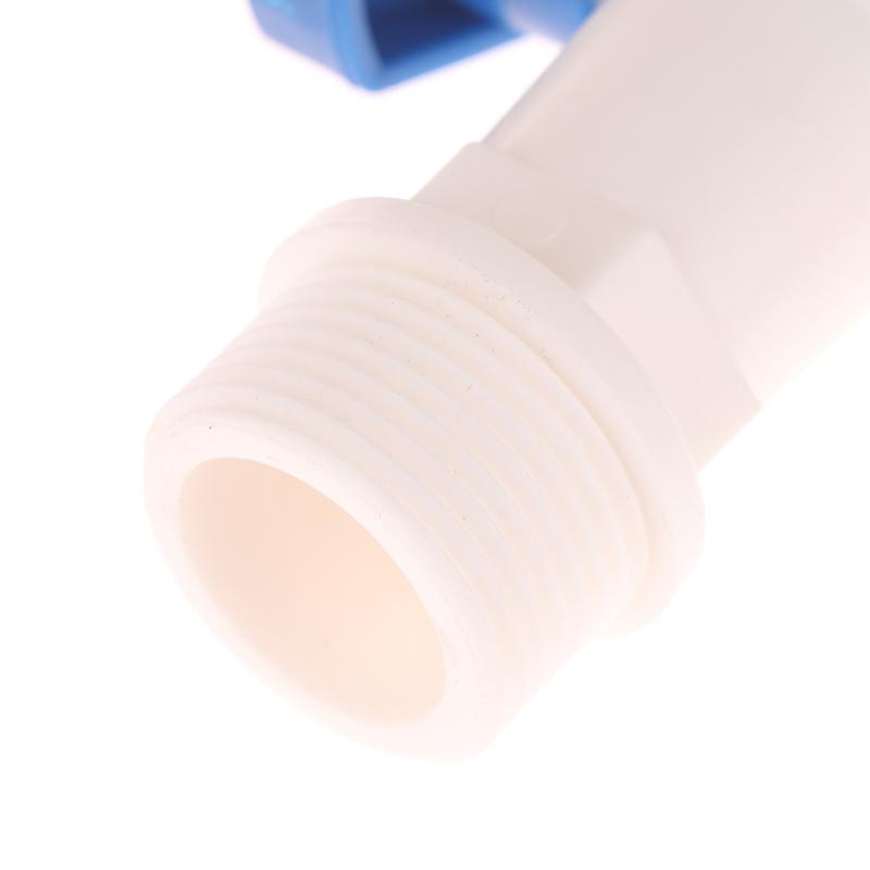 1 Stück 1/2 3/4" Kunststoff Außengewinde Wasserhahn Tankhahn Adapter Ablaufhahn Aquarienventil Ersatzhahn Gartenzubehör