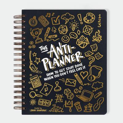 Yousheng Anti-Planer Notizbuch Fertig, Wenn Du Keine Lust Hast Notizbuch mit Buchstabenaufdruck und Lebendigen Illustrationen 110 g/m² Dicke Seiten Notizbuch