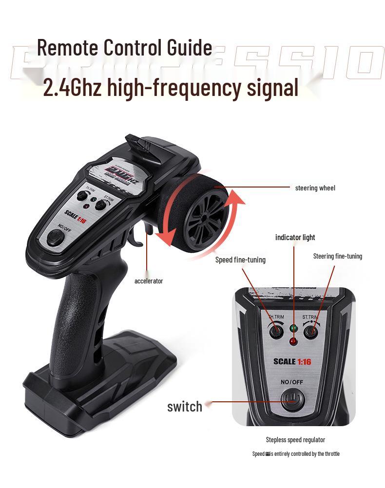 RC High-Speed 4WD Drift Off-Road Climbing Monster Truck Toy