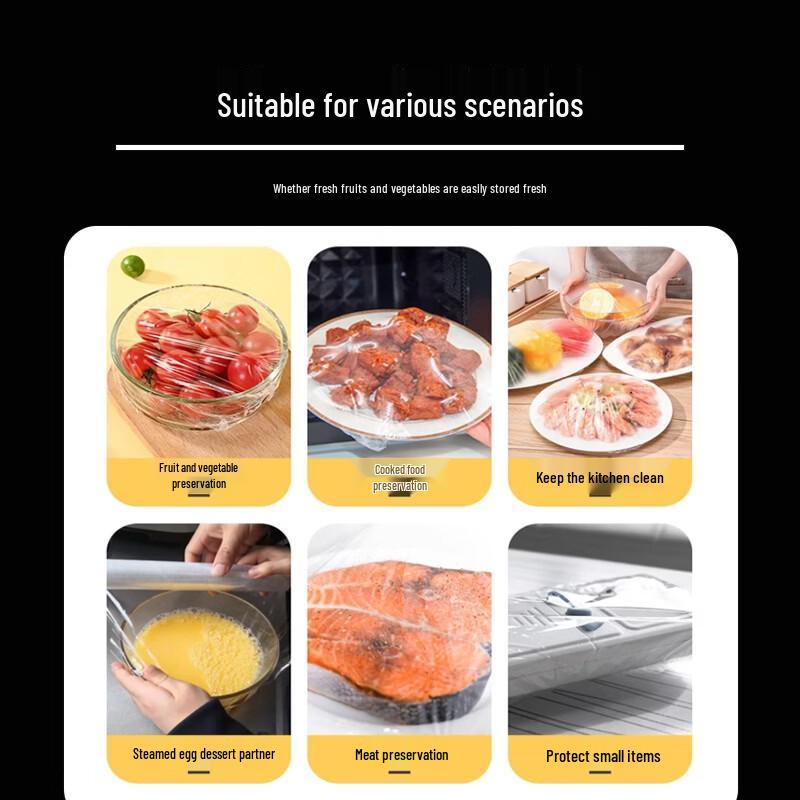 Commercial Food Grade PE Cling Film Roll