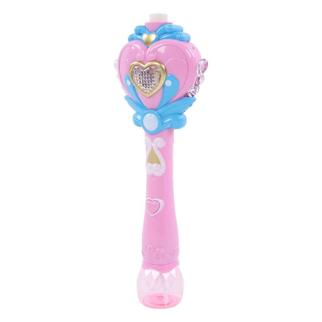 Kids Bubble Blower Wand Automatic Electric Light Up Bubble Blower Wand with Music for Children