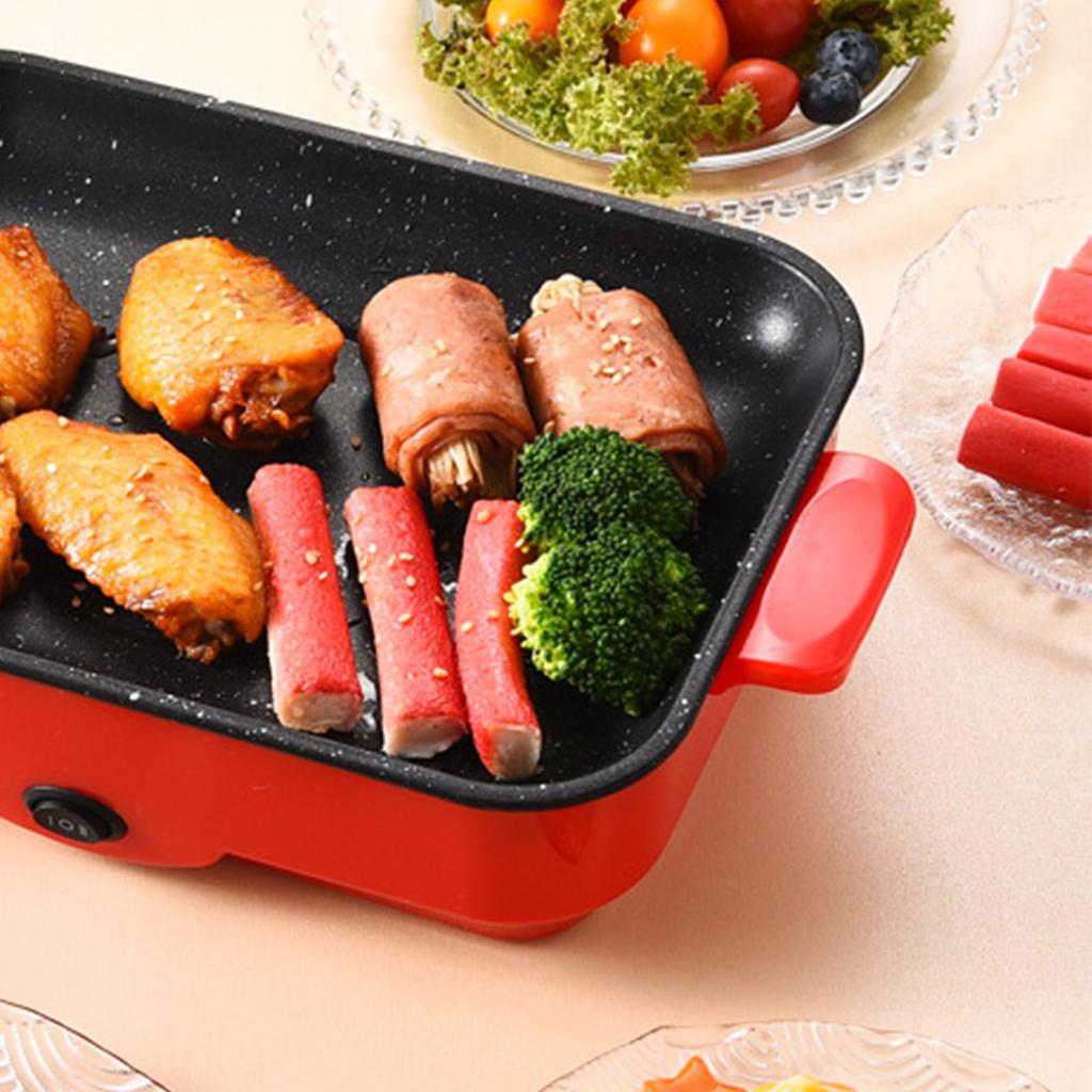 Elektrische Bakplaat Anti-aanbak Binnen Multifunctioneel Kookpan Barbecue Grill