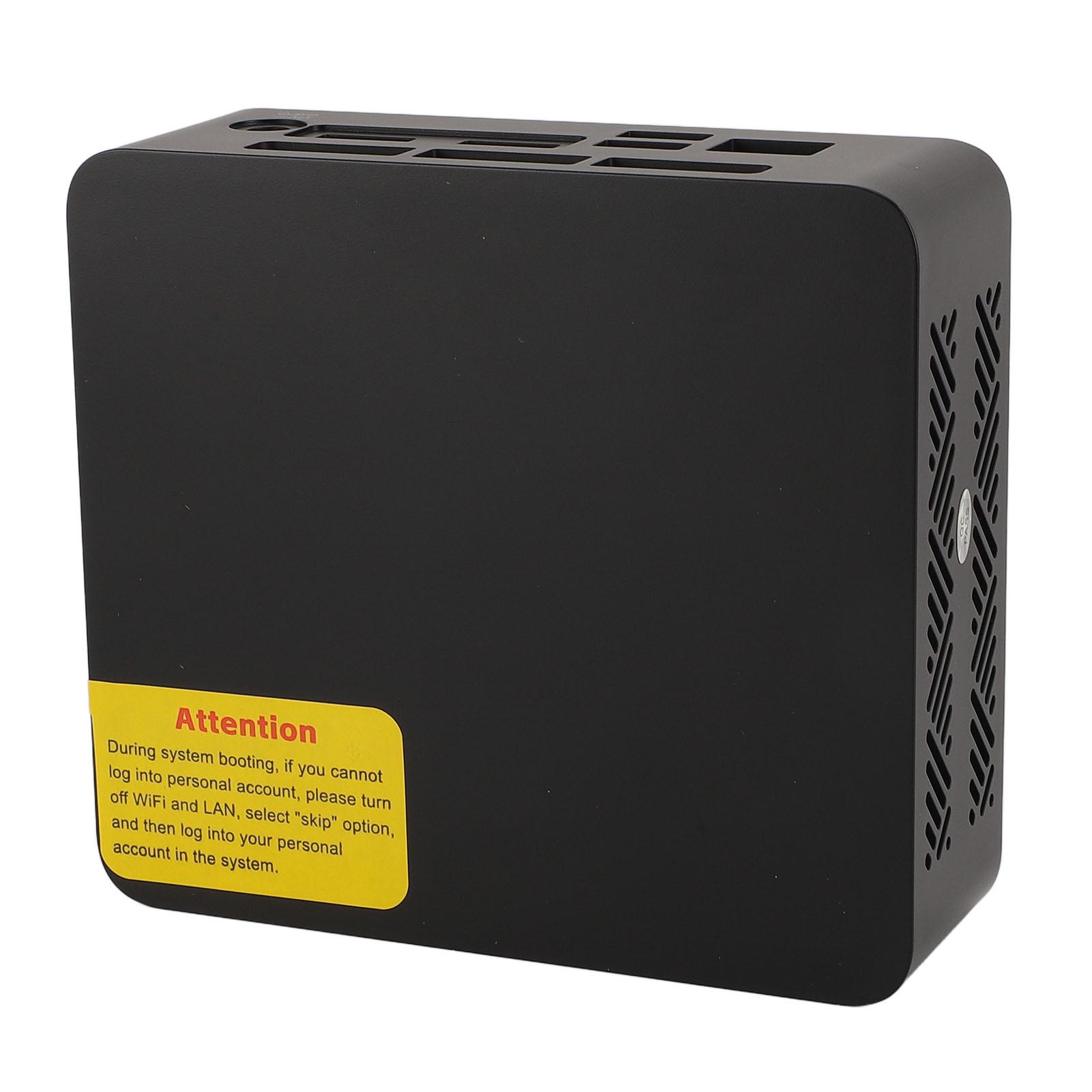 

Маленький настольный компьютер I3 1215U Процессор DDR4 2666 МГц WiFi 6E BT 5.2 Микро ПК с Type C USB3.2 EU Plug