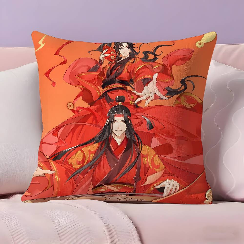 New Arrival Mo Dao Zu Shi Pillow Case Ultra Soft Skin Friendly Fabric Cloud Like Comfort & Concealed Zipper