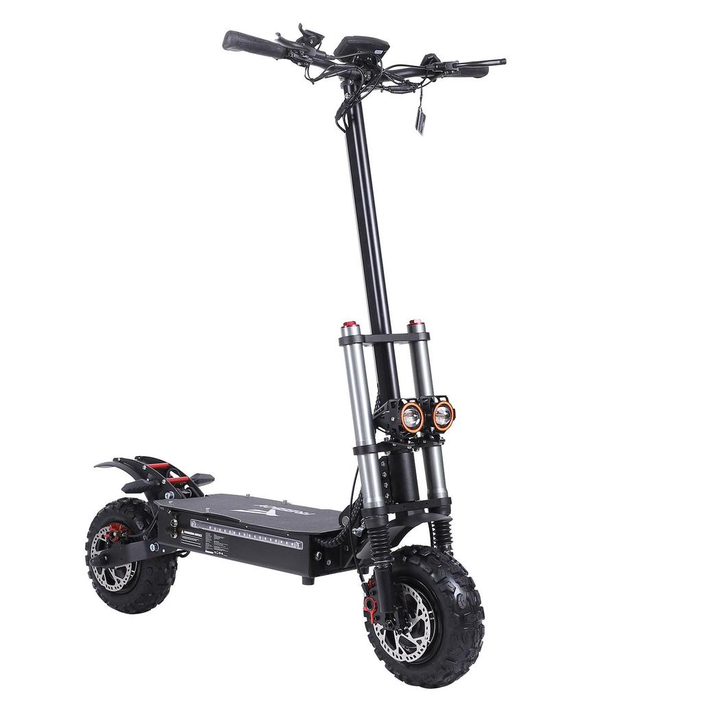 FREEBOY J30MAX 11" Electric Scooter Powerful Motor 3000W*2 Battery 60V38AH Hydraulic Brakes High-Performance E-Scooter