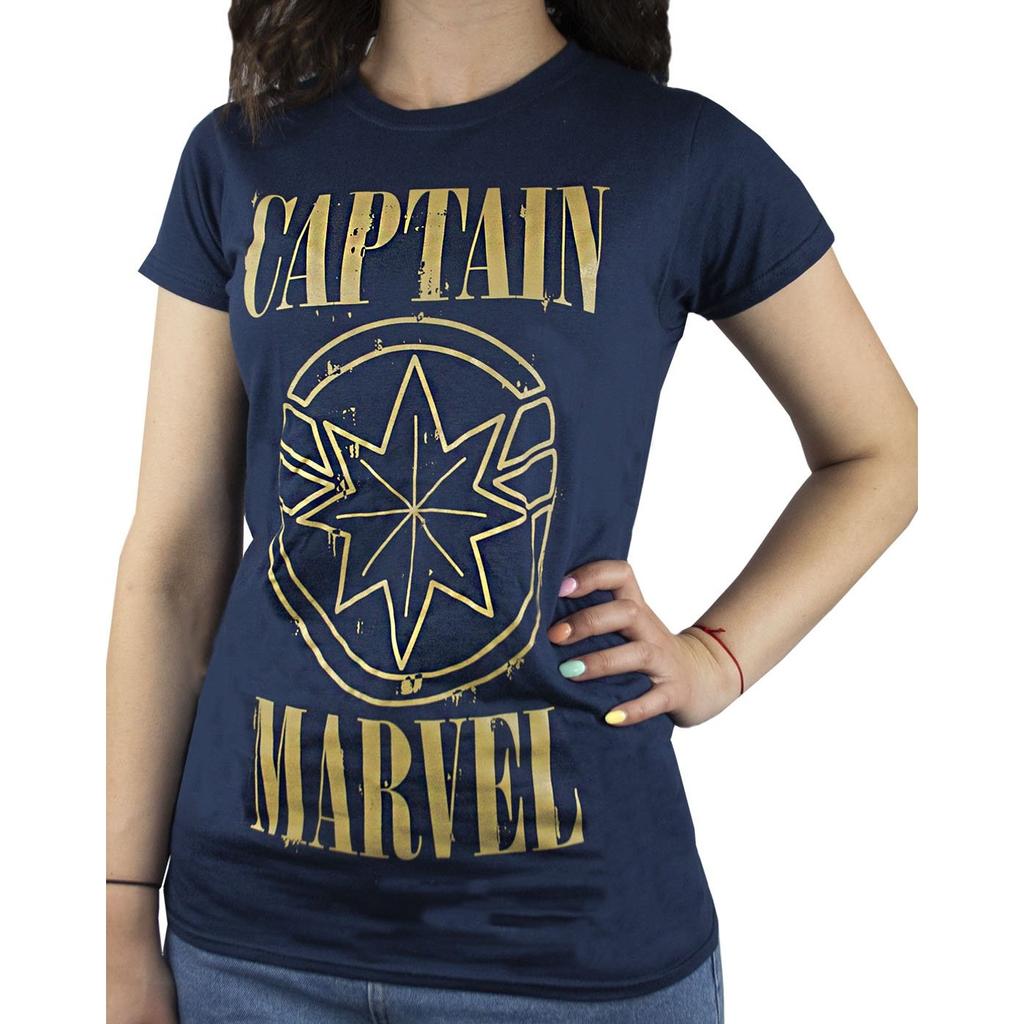 Captain Marvel Womens / Ladies Print 