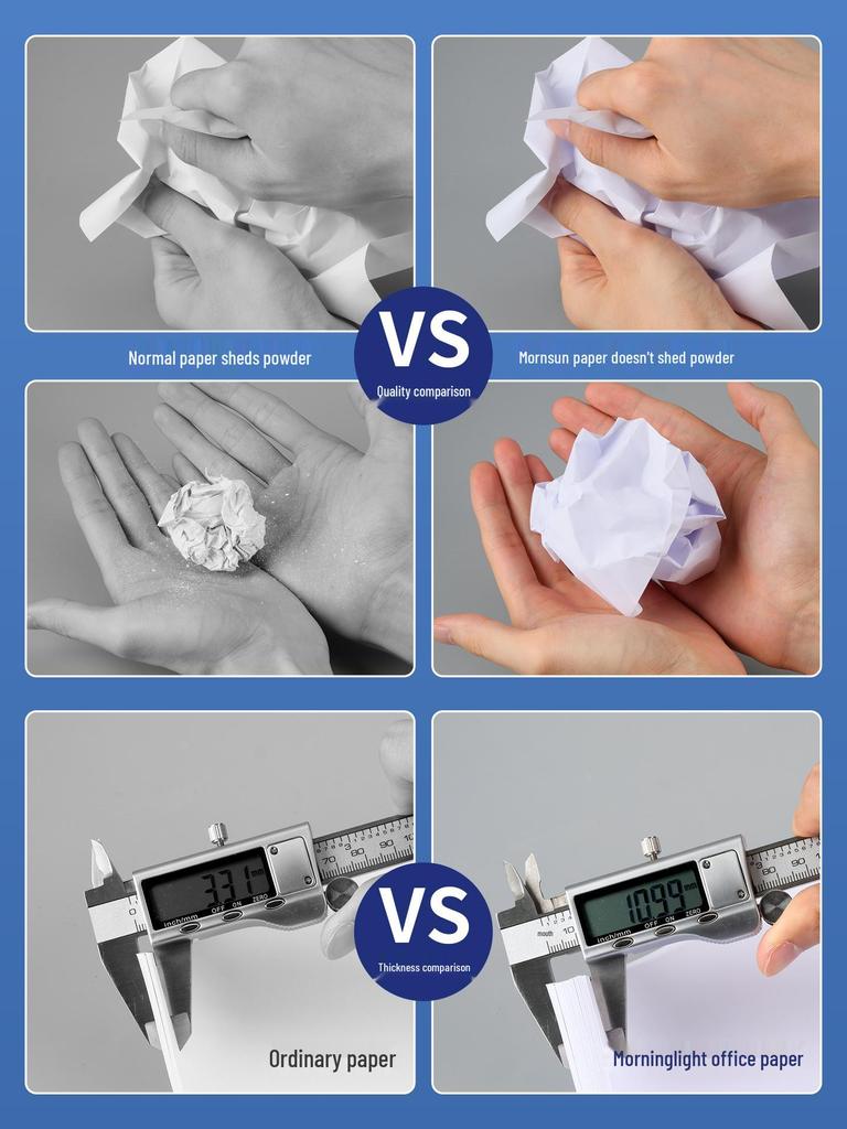 M&G A4 70g/80g White Double-Sided Printing Paper 500 Sheets