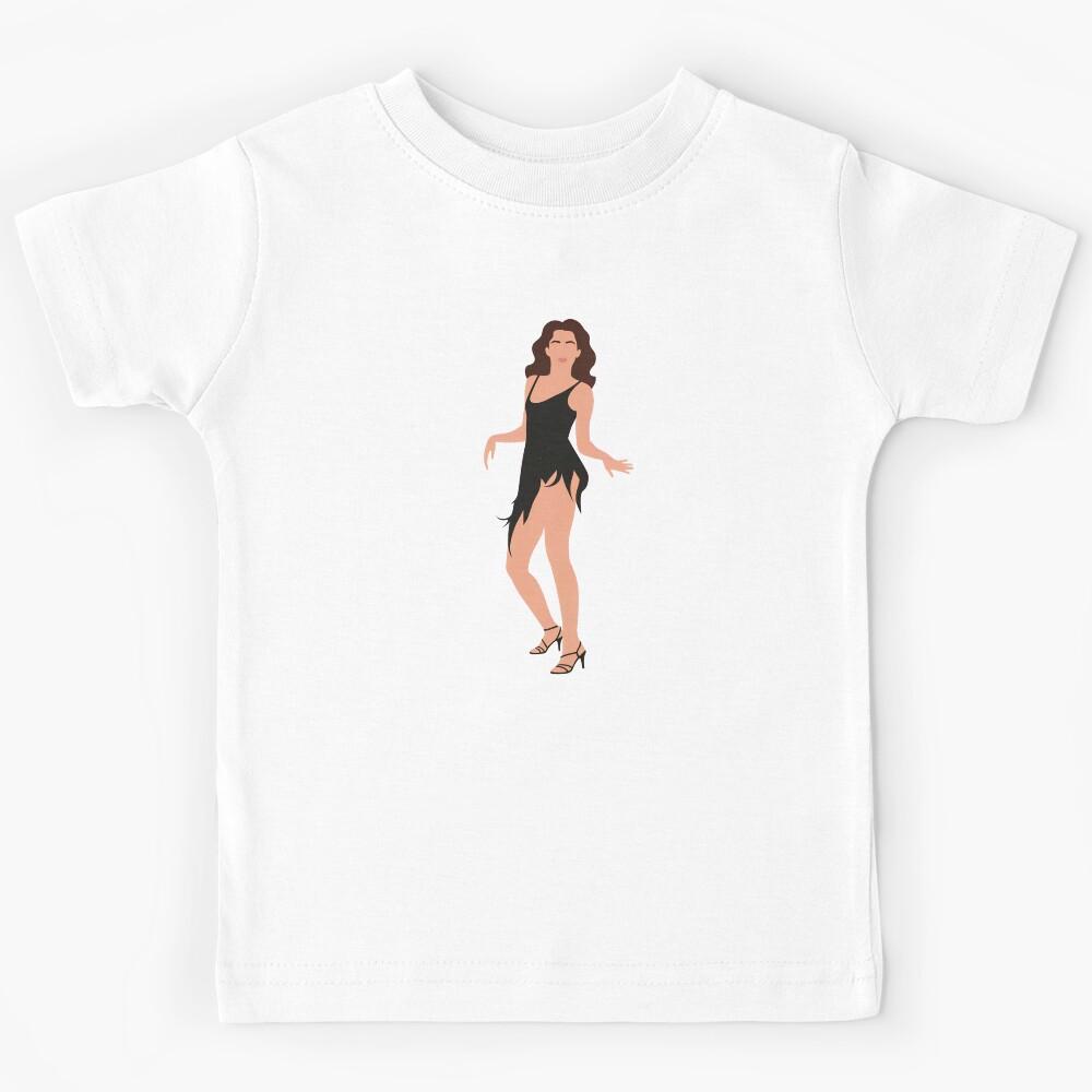 Miley Cyrus Lineless Illustration Kids T-Shirt 150
