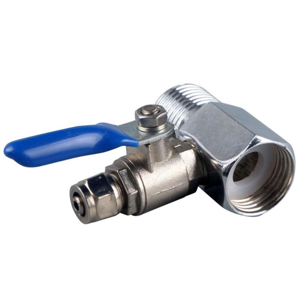 1/4'' 1/2'' Faucet Control Switch Alloy Quick Connector Tap Durable Water Purifier Ball Valve