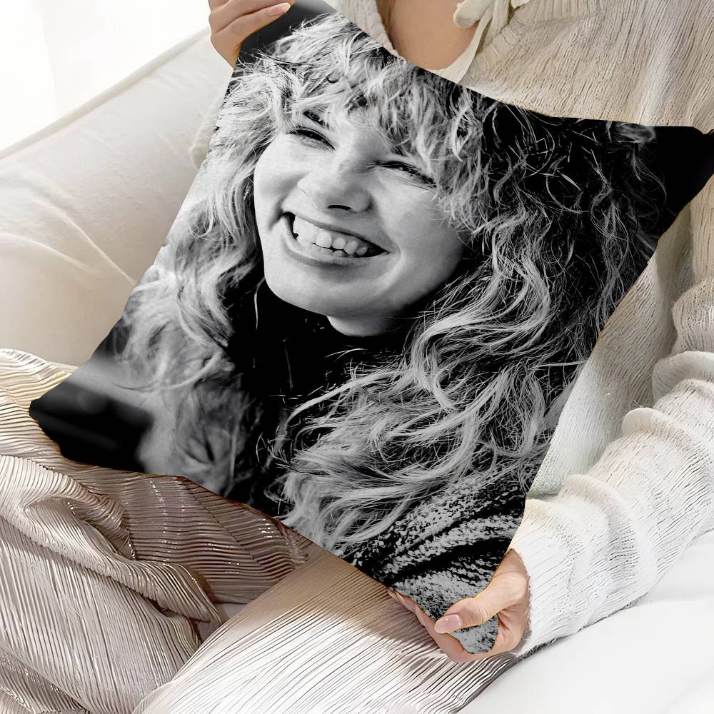 SStevie Nicks Singer Pillowcase toon Gift Cushion Cover Bedroom Home Sofa Chair Seat Decor pillow case