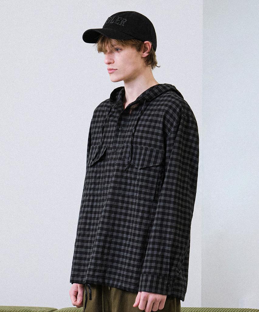 Helement Urban Plaid Anorak (Grey)