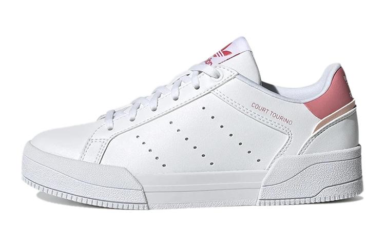 Adidas Court Tourino J  White Hazy Rose  H00765 35.5